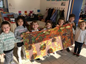 Fresque collective sur l’automne