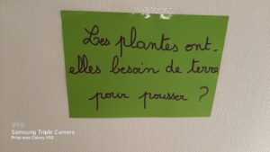 Nos expériences scientifiques