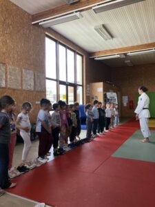 Cycle judo en classe de GS/CP